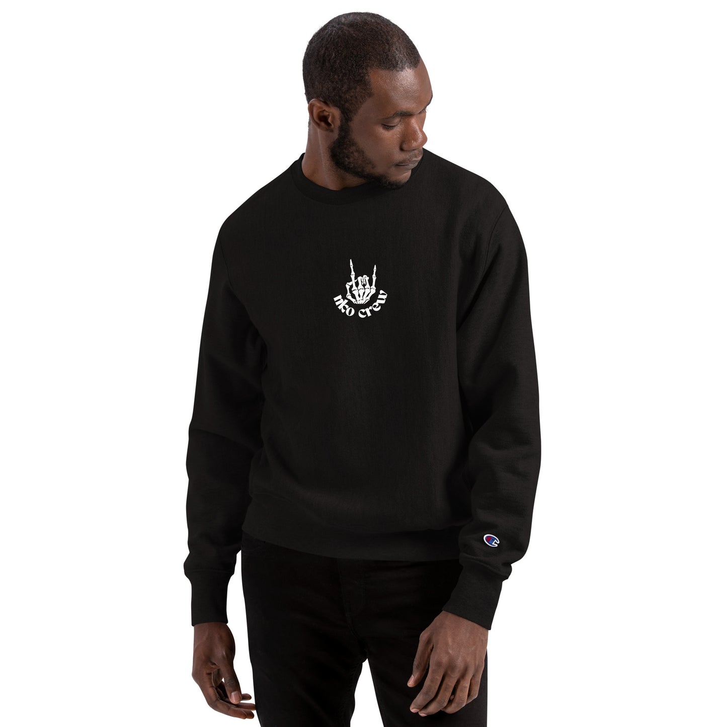 Skeleton - NKO Crew Champion Sweatshirt (Premium)