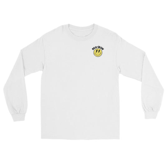 NKO Crew (No Back) White Men’s Long Sleeve Shirt